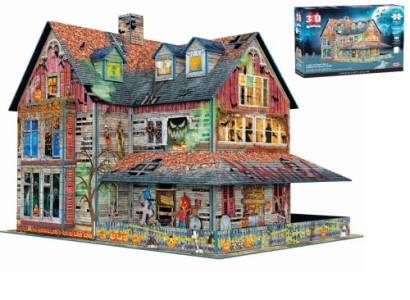 Maison hantée  - 3D Jigsaw Puzzle